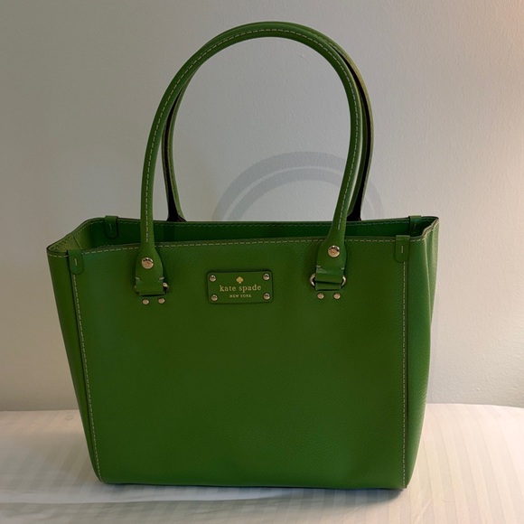 Kate Spade Vibrant Green Tote - Picture 1 of 4